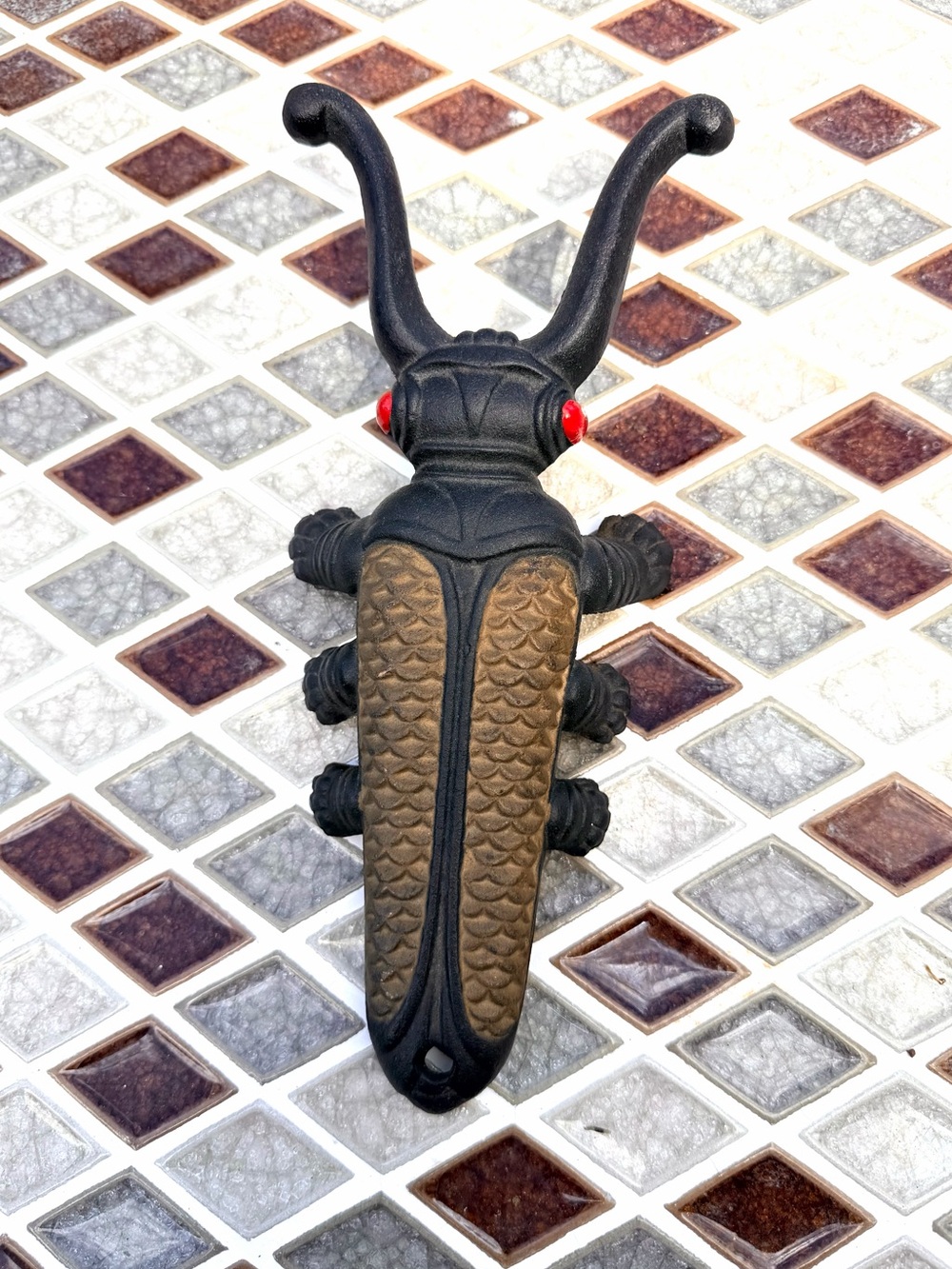 Vintage Beetle Boot Scraper/Wall Decor